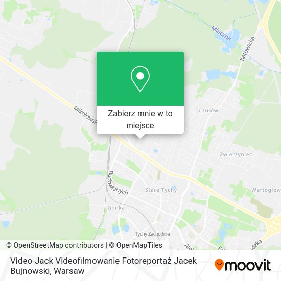 Mapa Video-Jack Videofilmowanie Fotoreportaż Jacek Bujnowski