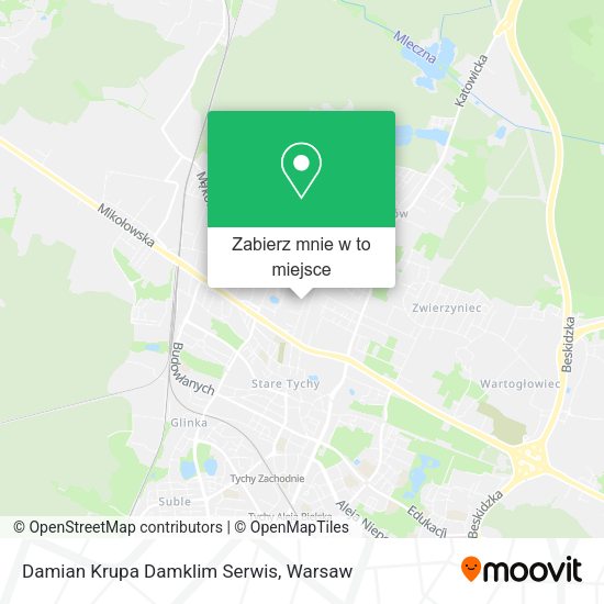 Mapa Damian Krupa Damklim Serwis