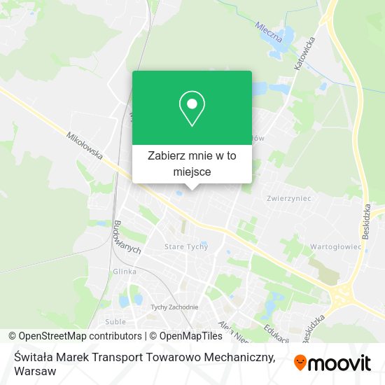 Mapa Świtała Marek Transport Towarowo Mechaniczny