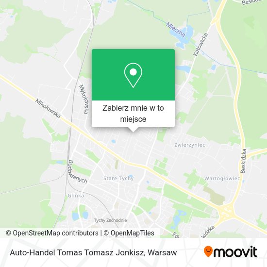 Mapa Auto-Handel Tomas Tomasz Jonkisz