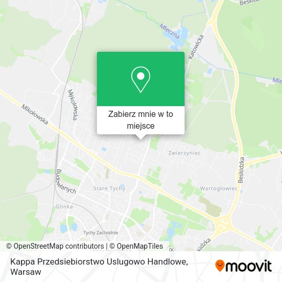 Mapa Kappa Przedsiebiorstwo Uslugowo Handlowe