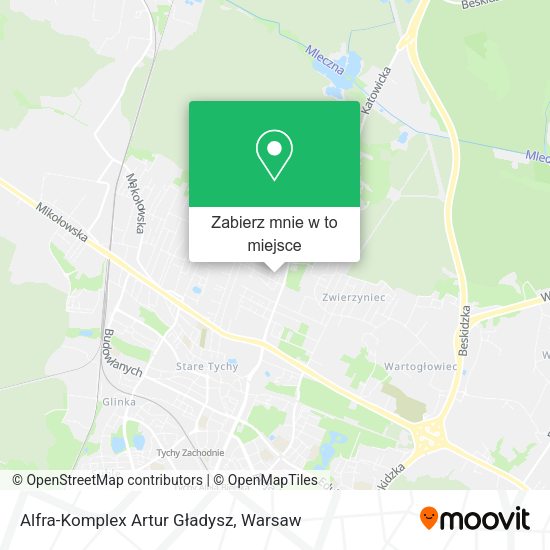 Mapa Alfra-Komplex Artur Gładysz