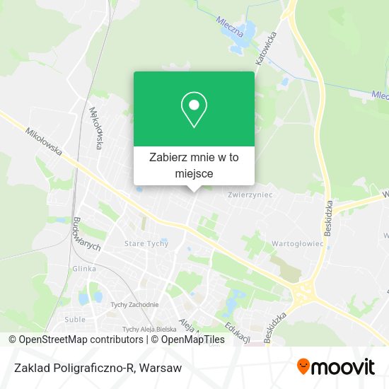 Mapa Zaklad Poligraficzno-R