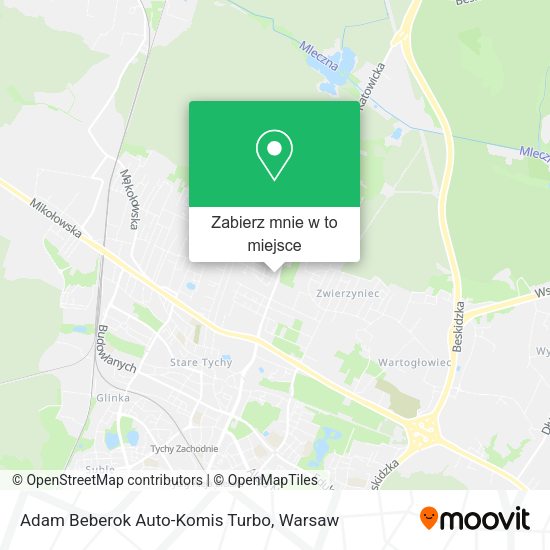 Mapa Adam Beberok Auto-Komis Turbo