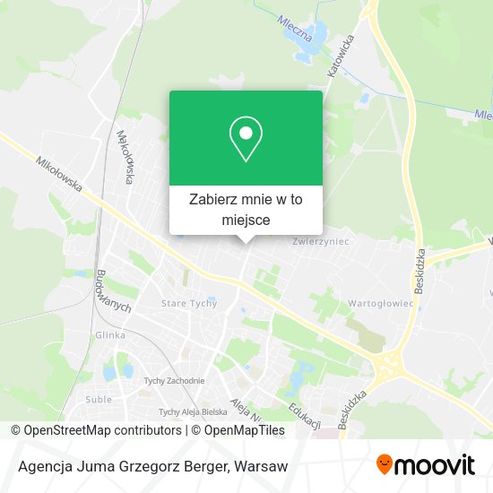 Mapa Agencja Juma Grzegorz Berger