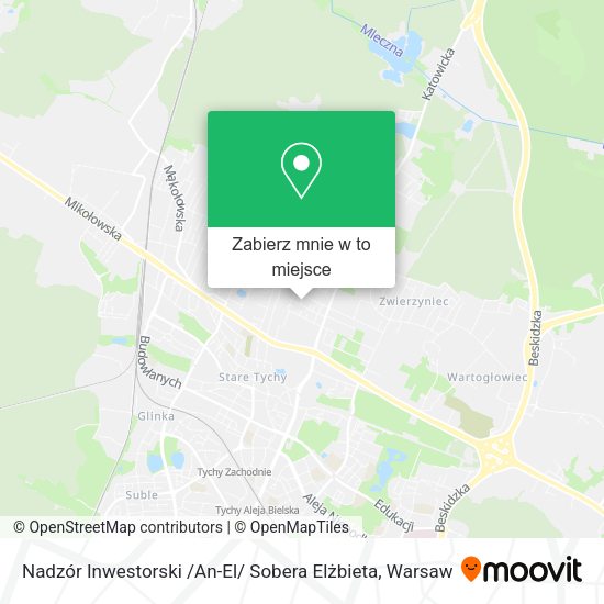 Mapa Nadzór Inwestorski /An-El/ Sobera Elżbieta