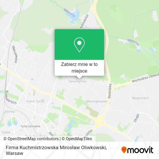 Mapa Firma Kuchmistrzowska Mirosław Oliwkowski