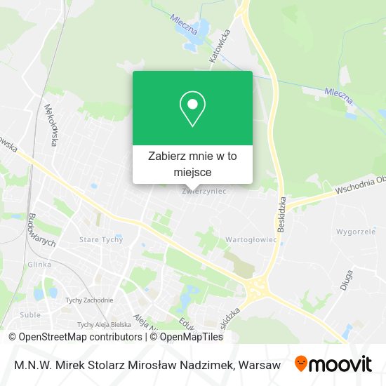 Mapa M.N.W. Mirek Stolarz Mirosław Nadzimek