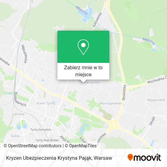 Mapa Kryzen Ubezpieczenia Krystyna Pająk