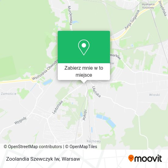 Mapa Zoolandia Szewczyk Iw