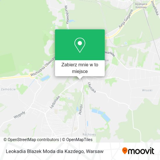 Mapa Leokadia Blazek Moda dla Kazdego