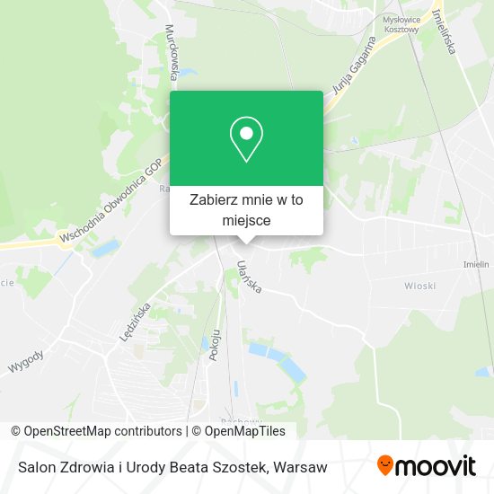 Mapa Salon Zdrowia i Urody Beata Szostek