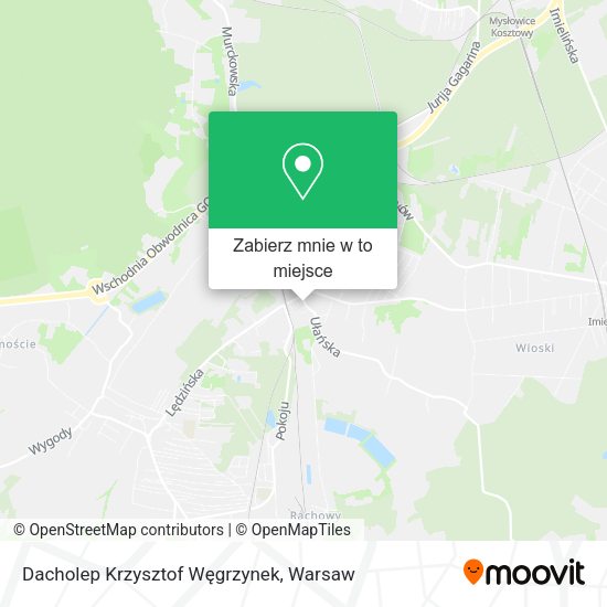 Mapa Dacholep Krzysztof Węgrzynek