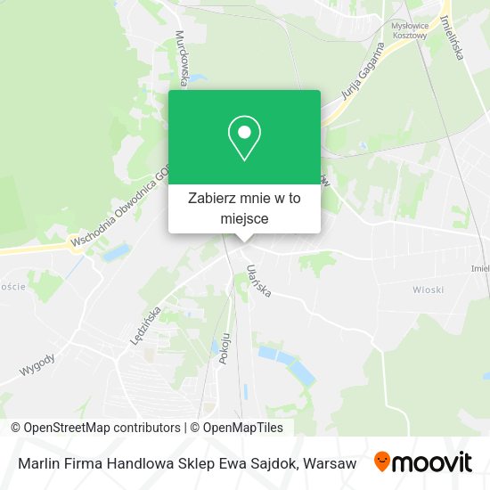 Mapa Marlin Firma Handlowa Sklep Ewa Sajdok
