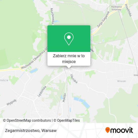 Mapa Zegarmistrzostwo