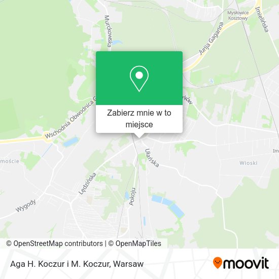 Mapa Aga H. Koczur i M. Koczur