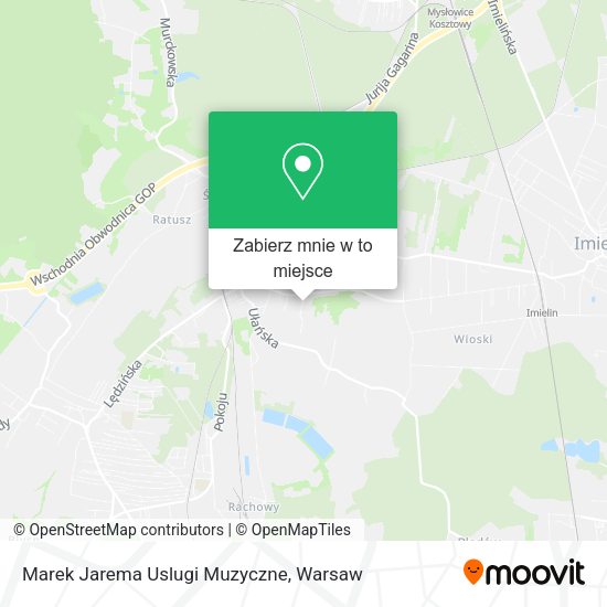 Mapa Marek Jarema Uslugi Muzyczne