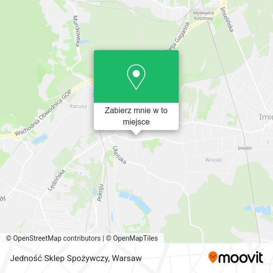 Mapa Jedność Sklep Spożywczy