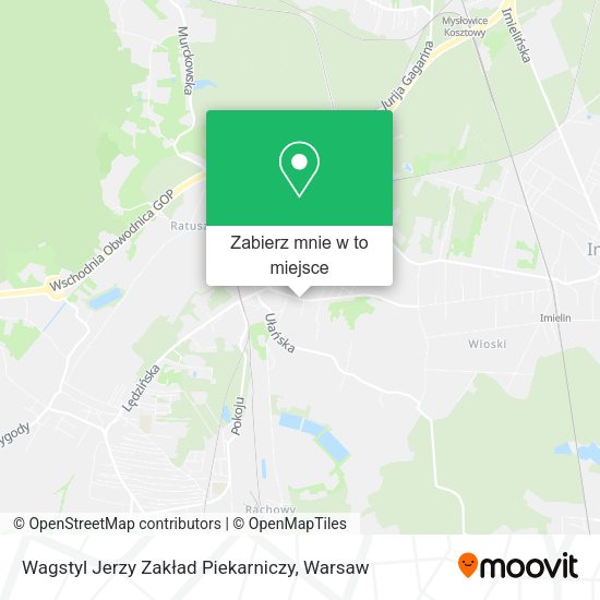 Mapa Wagstyl Jerzy Zakład Piekarniczy