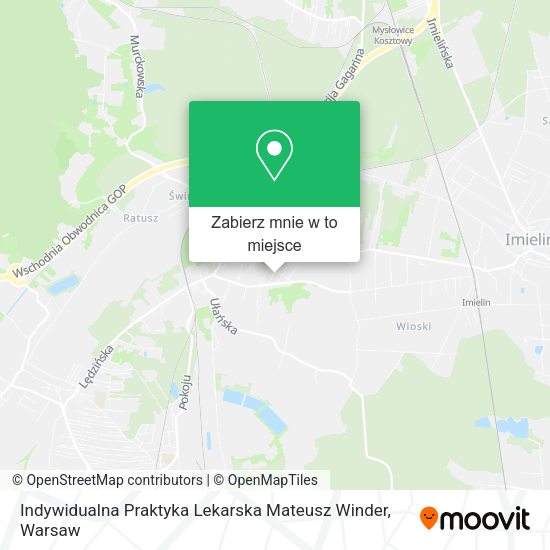 Mapa Indywidualna Praktyka Lekarska Mateusz Winder