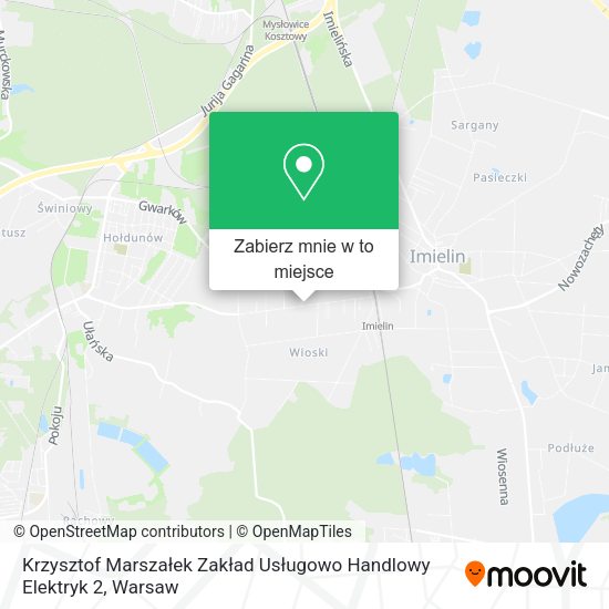 Mapa Krzysztof Marszałek Zakład Usługowo Handlowy Elektryk 2