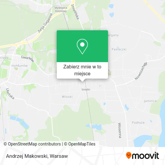 Mapa Andrzej Makowski