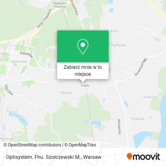 Mapa Optisystem. Fhu. Szolczewski M.