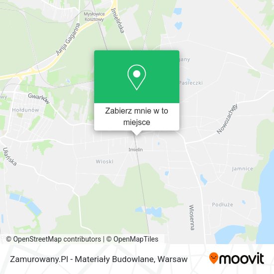 Mapa Zamurowany.Pl - Materiały Budowlane