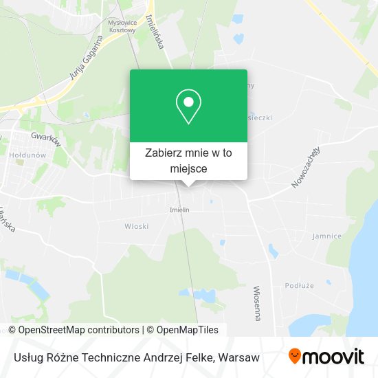 Mapa Usług Różne Techniczne Andrzej Felke