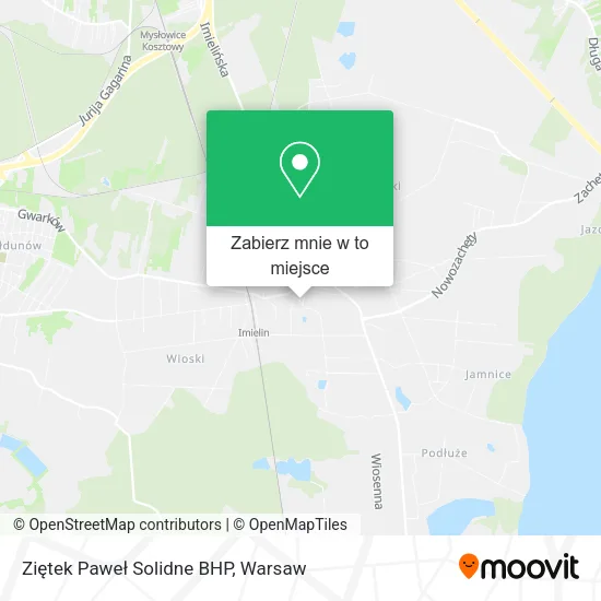 Mapa Ziętek Paweł Solidne BHP