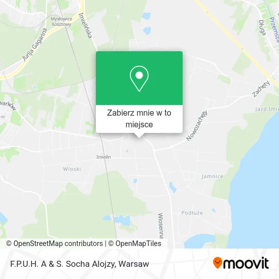 Mapa F.P.U.H. A & S. Socha Alojzy