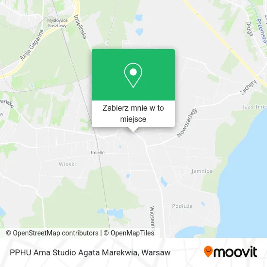 Mapa PPHU Ama Studio Agata Marekwia