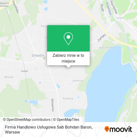 Mapa Firma Handlowo Usługowa Sab Bohdan Baron