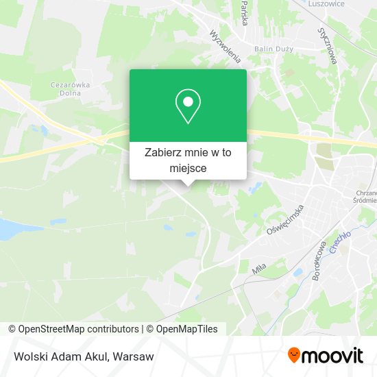 Mapa Wolski Adam Akul