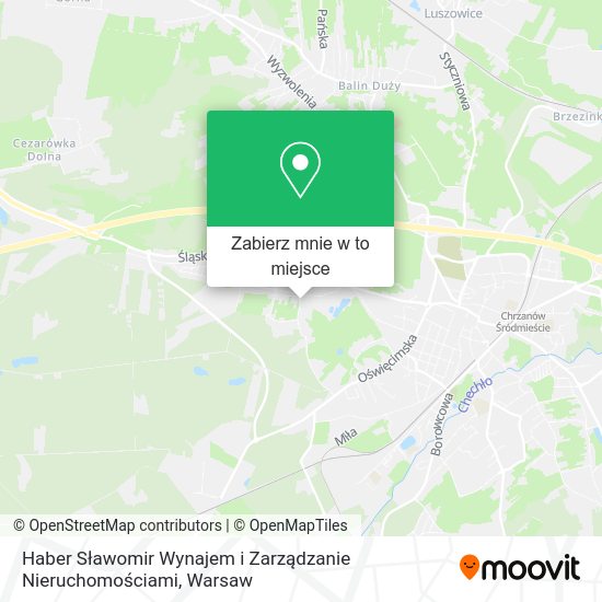 Mapa Haber Sławomir Wynajem i Zarządzanie Nieruchomościami