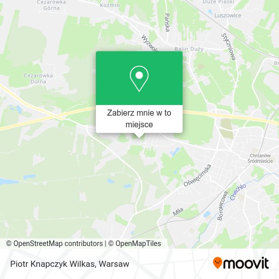 Mapa Piotr Knapczyk Wilkas