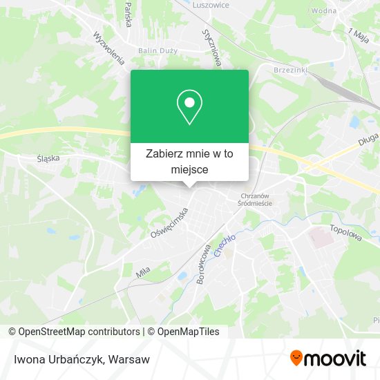 Mapa Iwona Urbańczyk