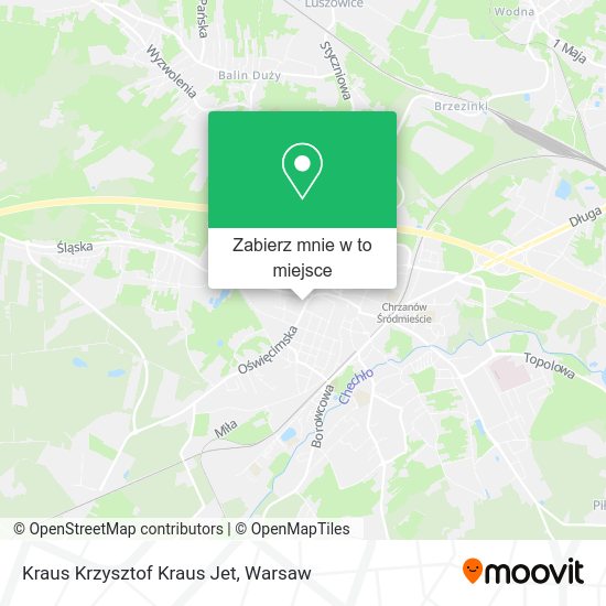 Mapa Kraus Krzysztof Kraus Jet