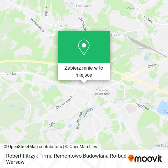 Mapa Robert Fitrzyk Firma Remontowo Budowlana Rofbud