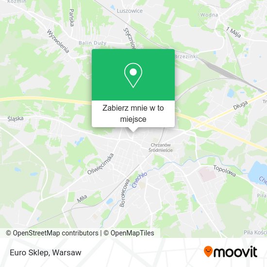 Mapa Euro Sklep