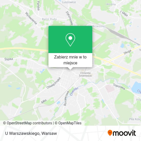 Mapa U Warszawskiego