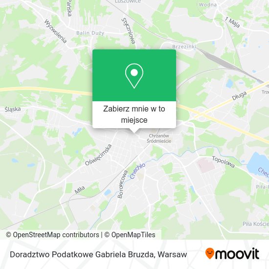 Mapa Doradztwo Podatkowe Gabriela Bruzda