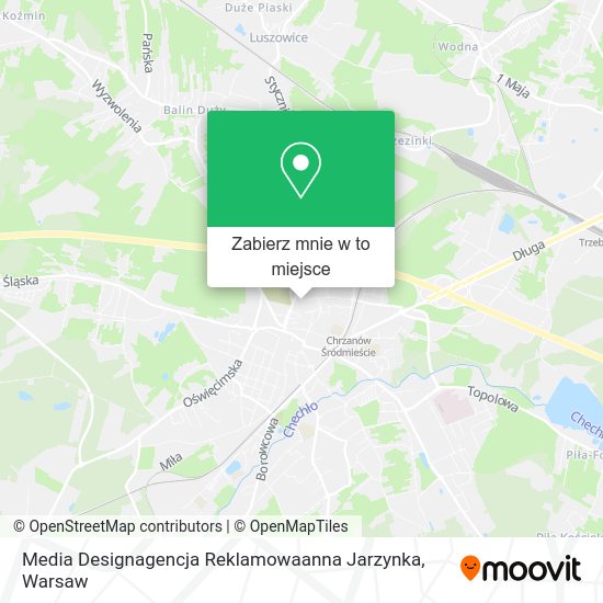 Mapa Media Designagencja Reklamowaanna Jarzynka