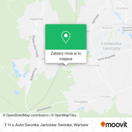 Mapa F H u Auto Swonke Jaroslaw Swonke