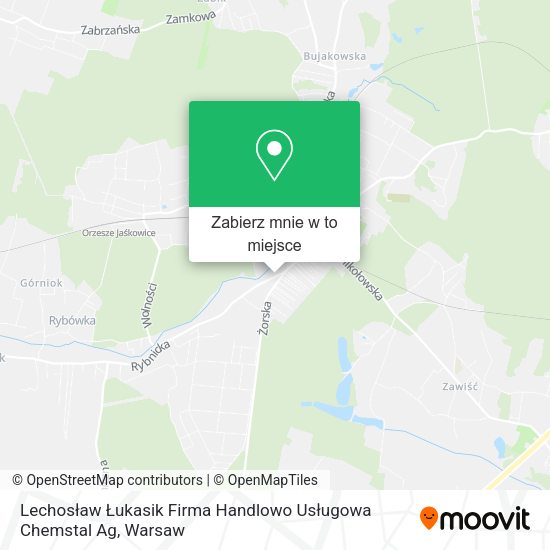 Mapa Lechosław Łukasik Firma Handlowo Usługowa Chemstal Ag