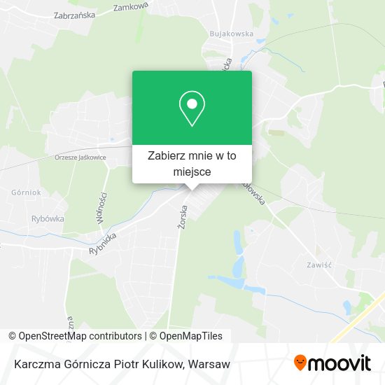 Mapa Karczma Górnicza Piotr Kulikow