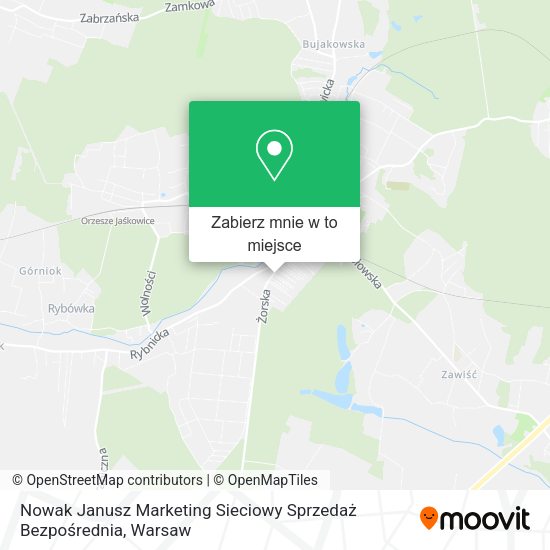 Mapa Nowak Janusz Marketing Sieciowy Sprzedaż Bezpośrednia