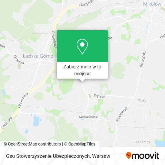 Mapa Gsu Stowarzyszenie Ubezpieczonych