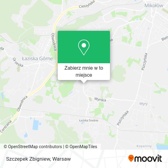 Mapa Szczepek Zbigniew