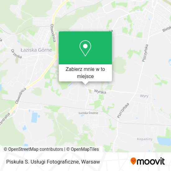 Mapa Piskuła S. Usługi Fotograficzne